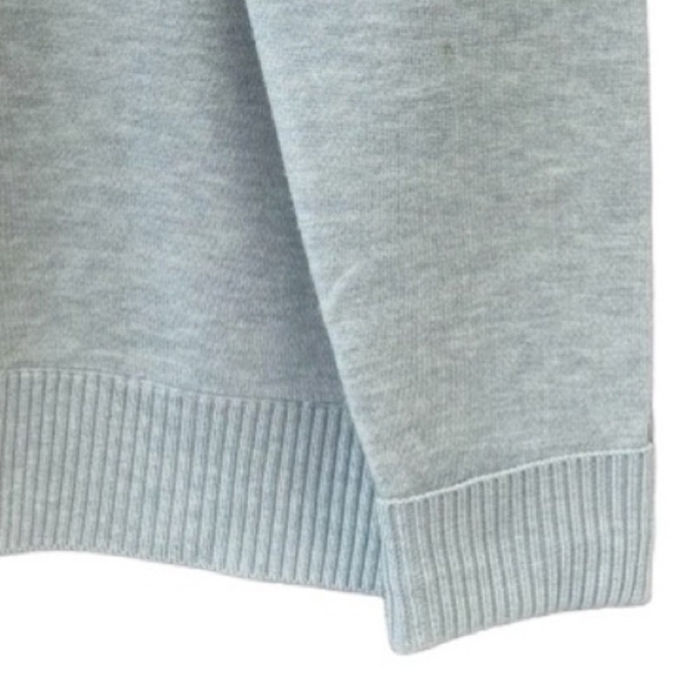 Luxury Knit Sweater Cozy Buttery Soft Pullover Jumper Neutral Gray Size Large - Picture 9 of 16